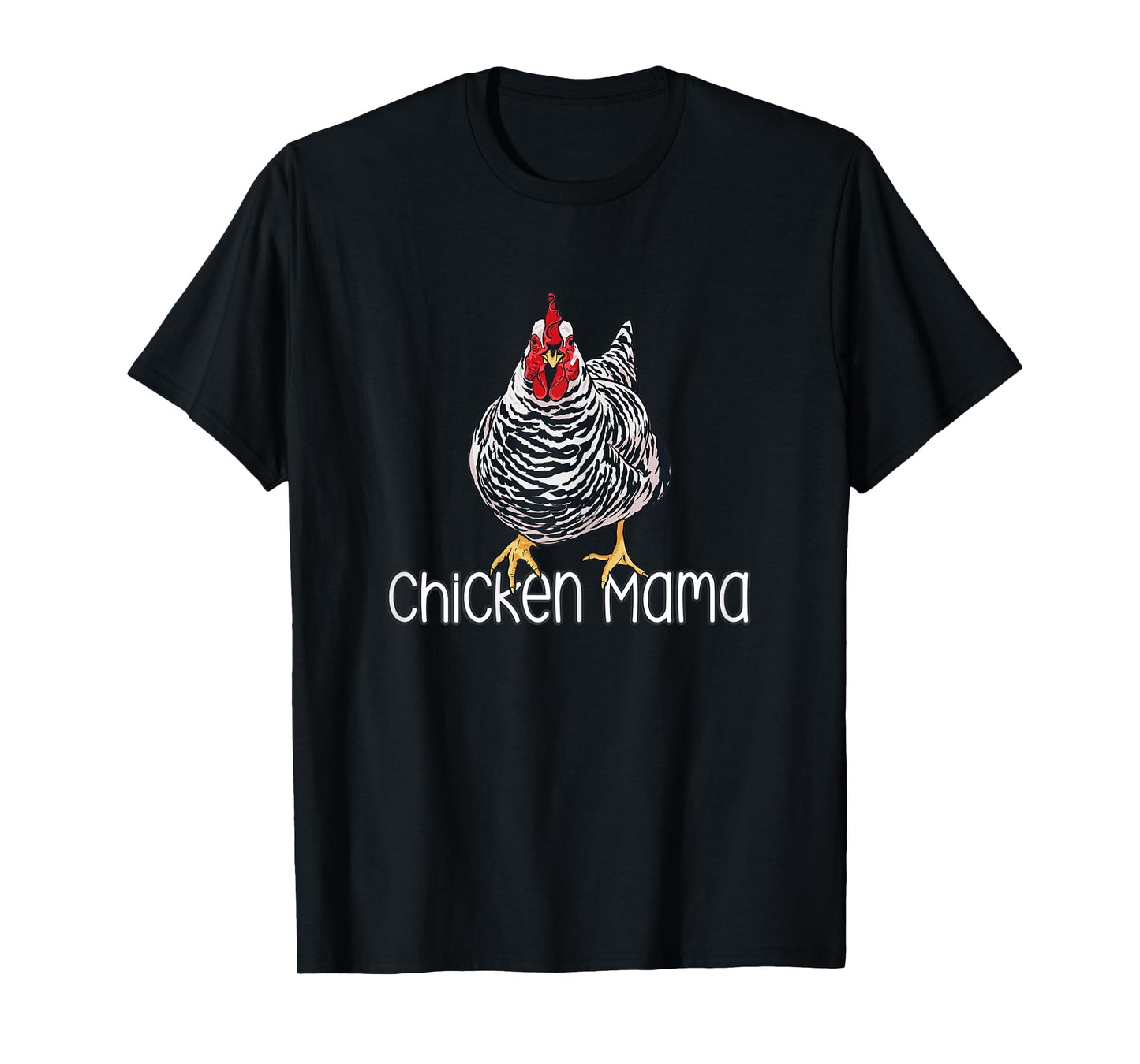 Chicken Mama Plymouth Rock Funny Hen Bird Lover Mom T-Shirt