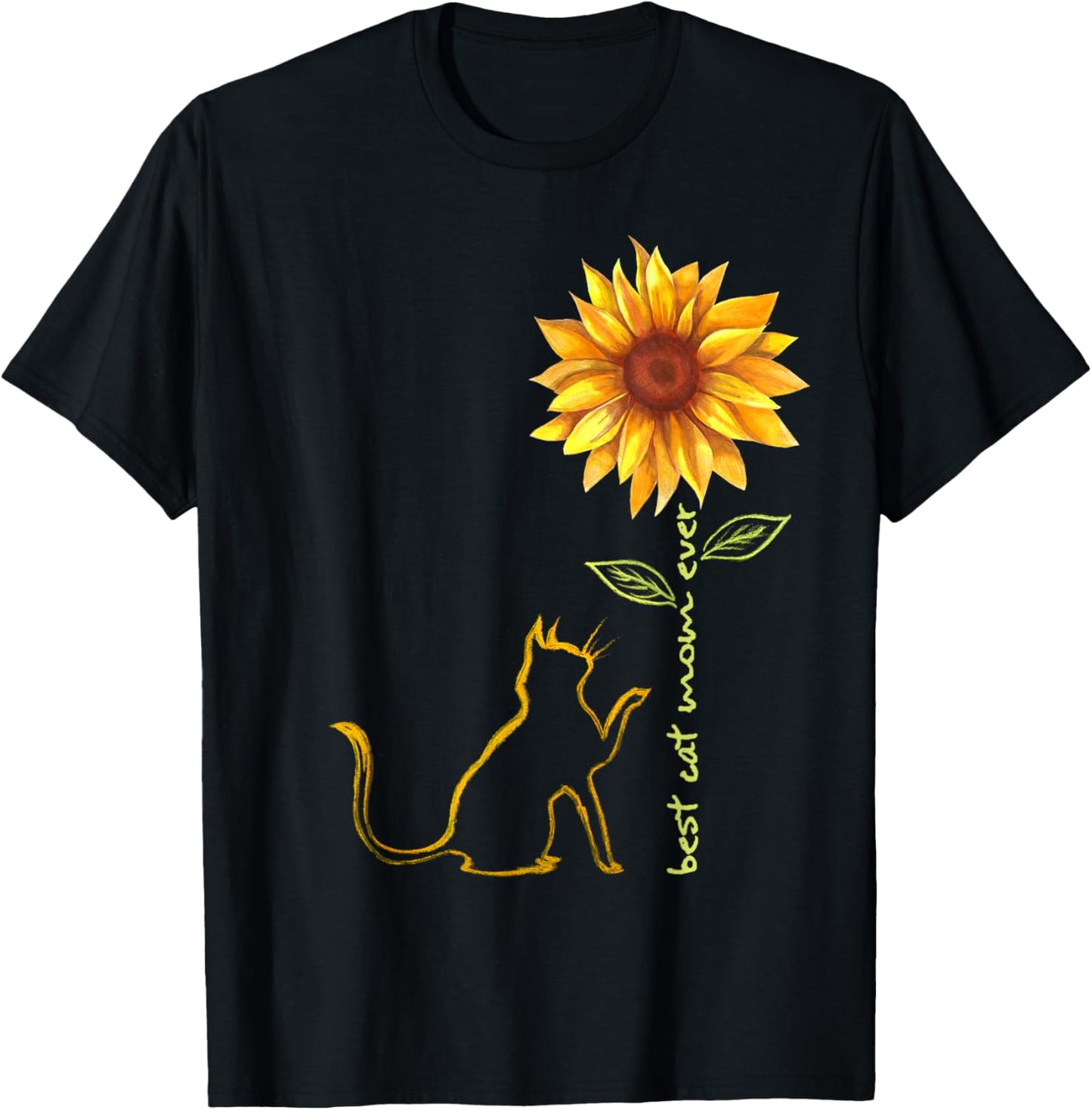 Sunflower Cat Tree T-Shirt