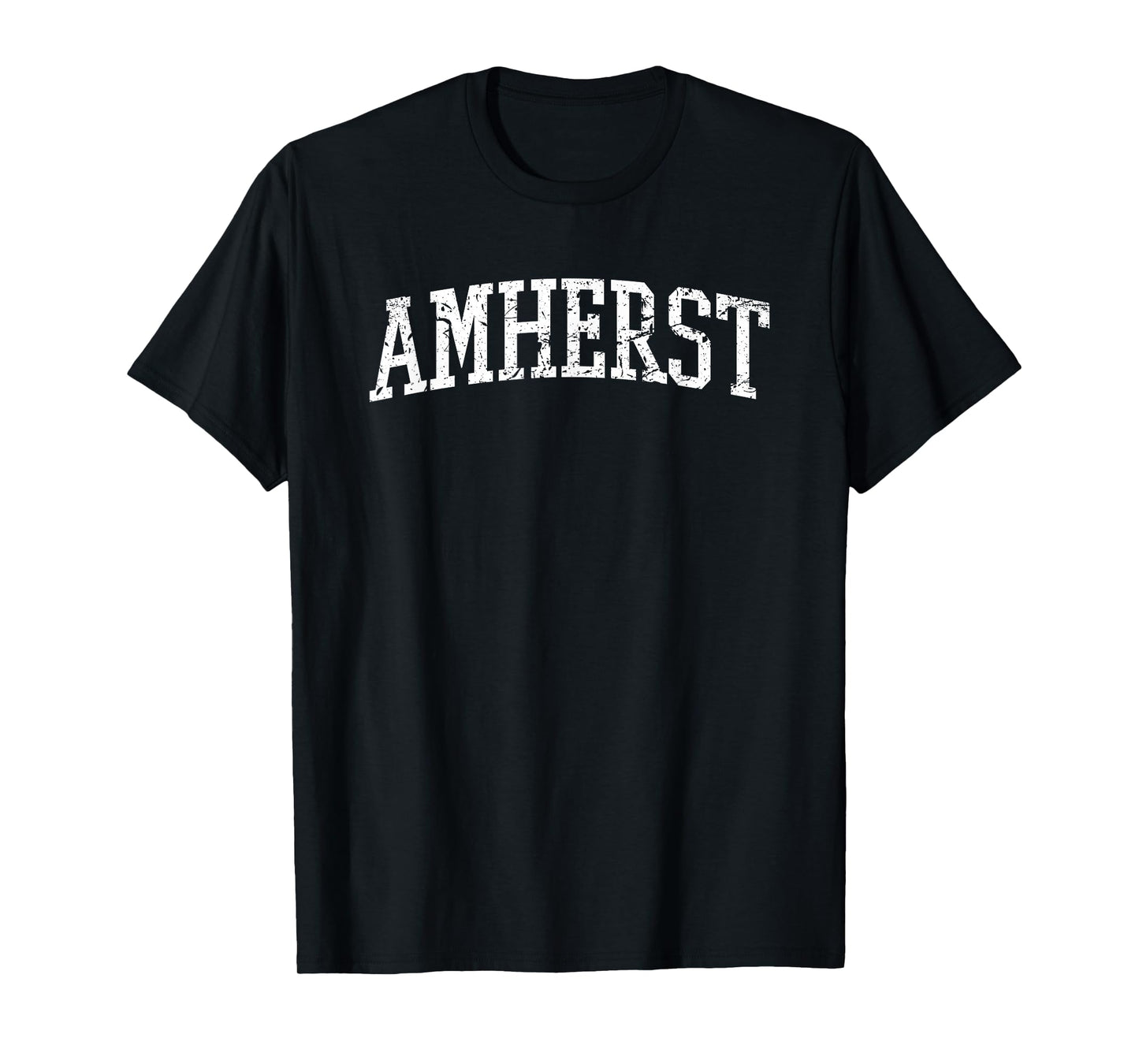 Amherst Mass.- Throwback Design - Vintage Worn Classic T-Shirt