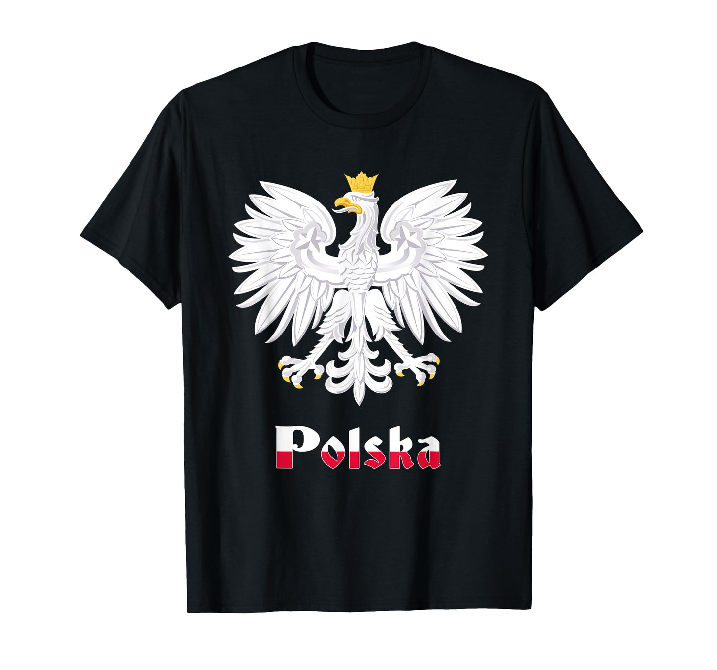 Polish Eagle Poland Coat of Arms Polska Falcon T-Shirt