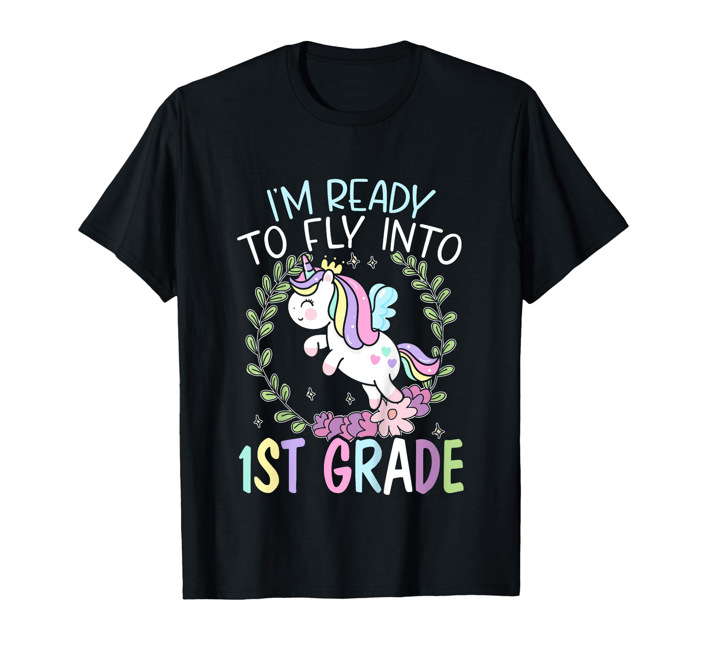 Kids I'm Ready To Fly Into 1st Grade First Day Of School T-Shirt