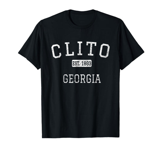 Clito Georgia GA Vintage T-Shirt