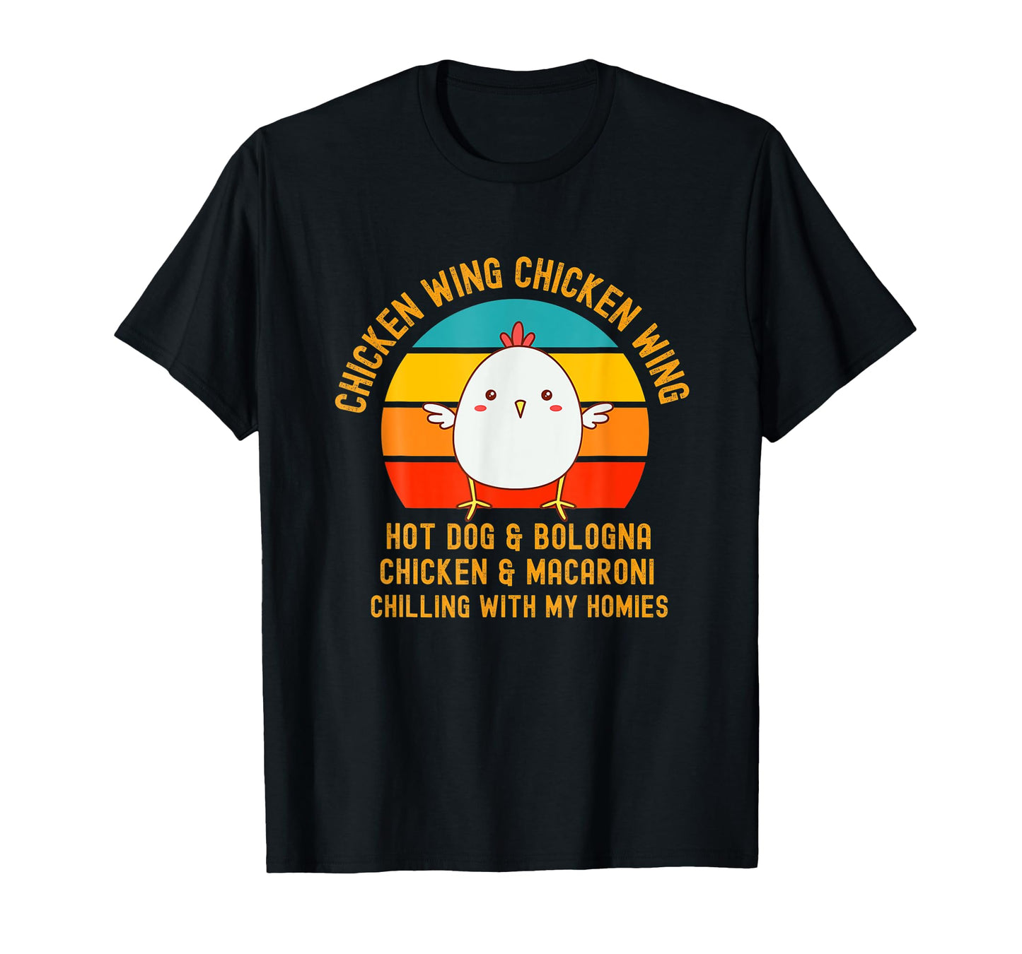 Chicken Wing Chicken Wing Hot Dog And Bologna Toddler 5T T-Shirt