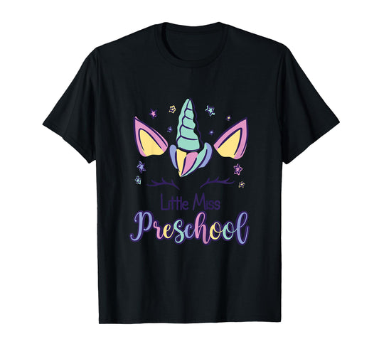Little Miss Preschool Girls Prek 2025 Pre-K T-Shirt