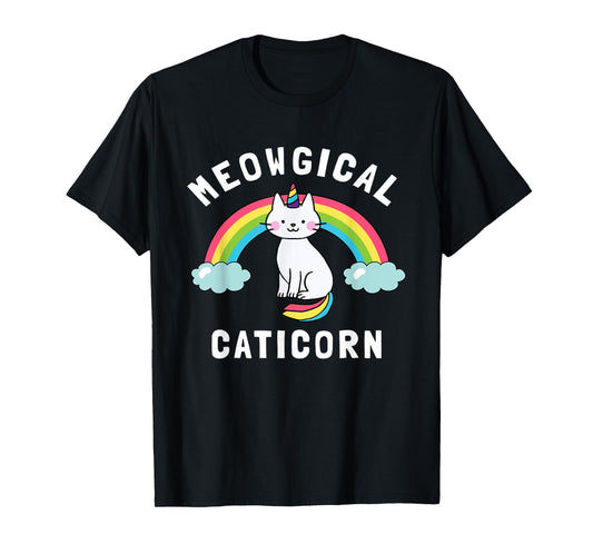 Meowgical Caticorn - Funny Unicorn & Cat Gift Kittycorn Men Women Kids T-Shirt