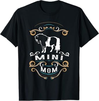Mini Mom | Miniature Horse NickerStickers T-Shirt T-Shirt