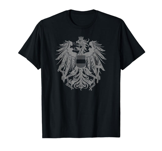 AUSTRIA COAT OF ARMS AUSTRIAN EAGLE EMBLEM SYMBOL FLAG T-Shirt