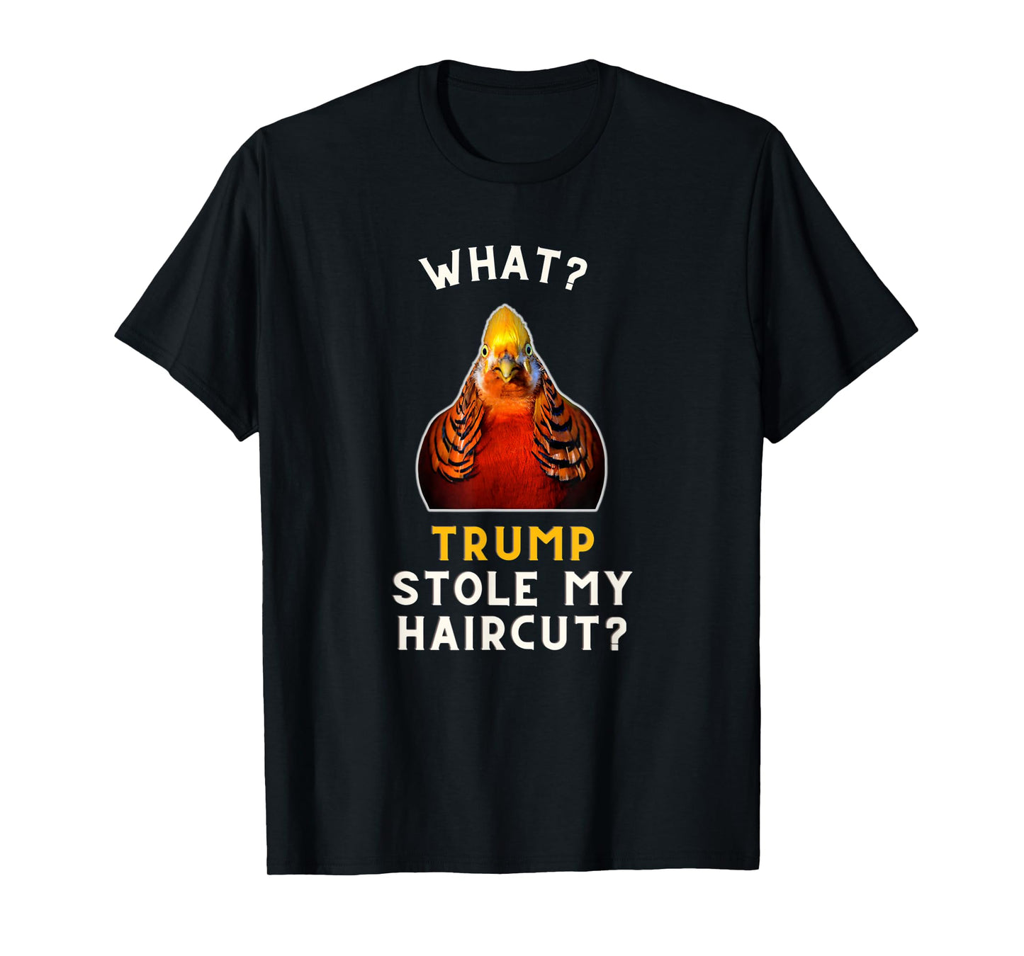 Golden pheasant Meme Bird Men Women Kids T-Shirt