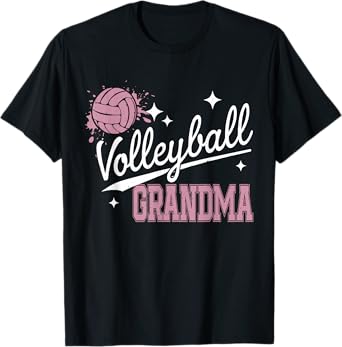 Volleyball Grandma Sport Volleyball Player T-Shirt
