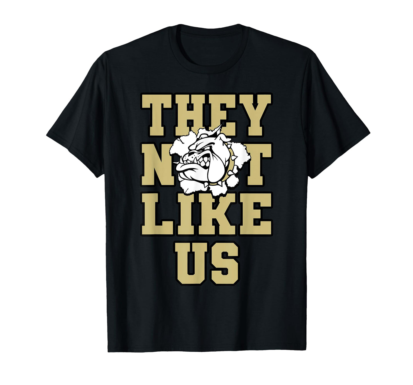 Not Like Bulldog Back to School Spirit VG T-Shirt