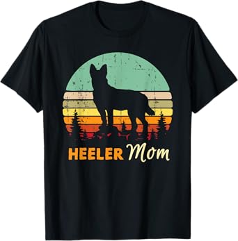 Heeler Mom Shirt | Mama, Mother, Pet Cattle Dog Owner Gift Men Women T-Shirt