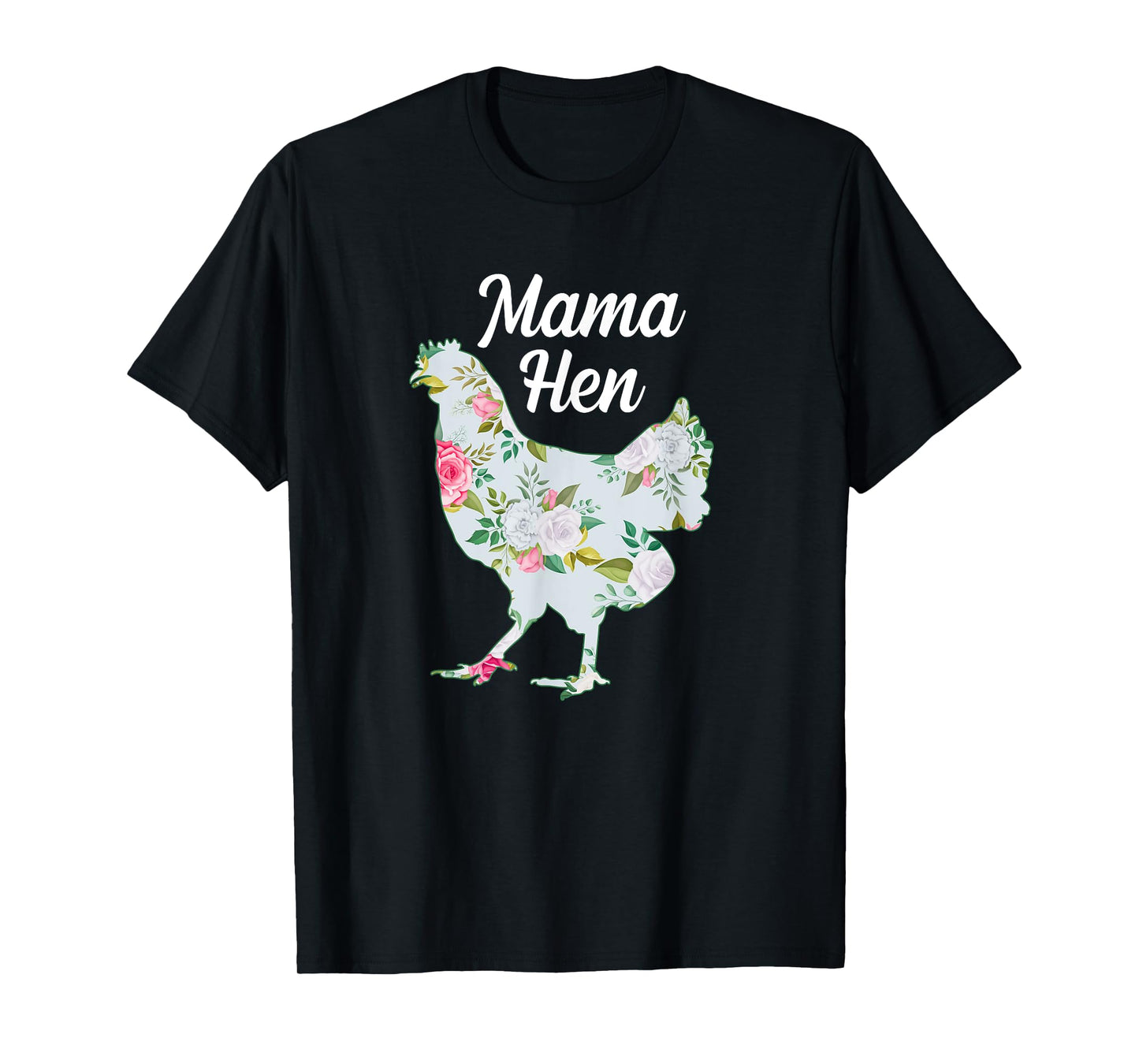 Mama Hen Funny Mother's Day Chicken Mom Farmer Farm T-Shirt