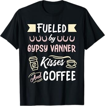 Gypsy Vanner Mom Coffee Lover T-Shirt