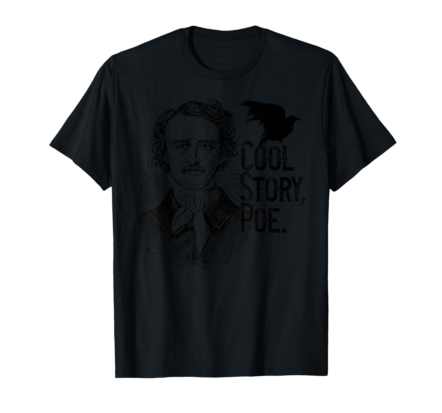 The Raven, Edgar Allan Poe, Fan Art t-shirts and gifts T-Shirt