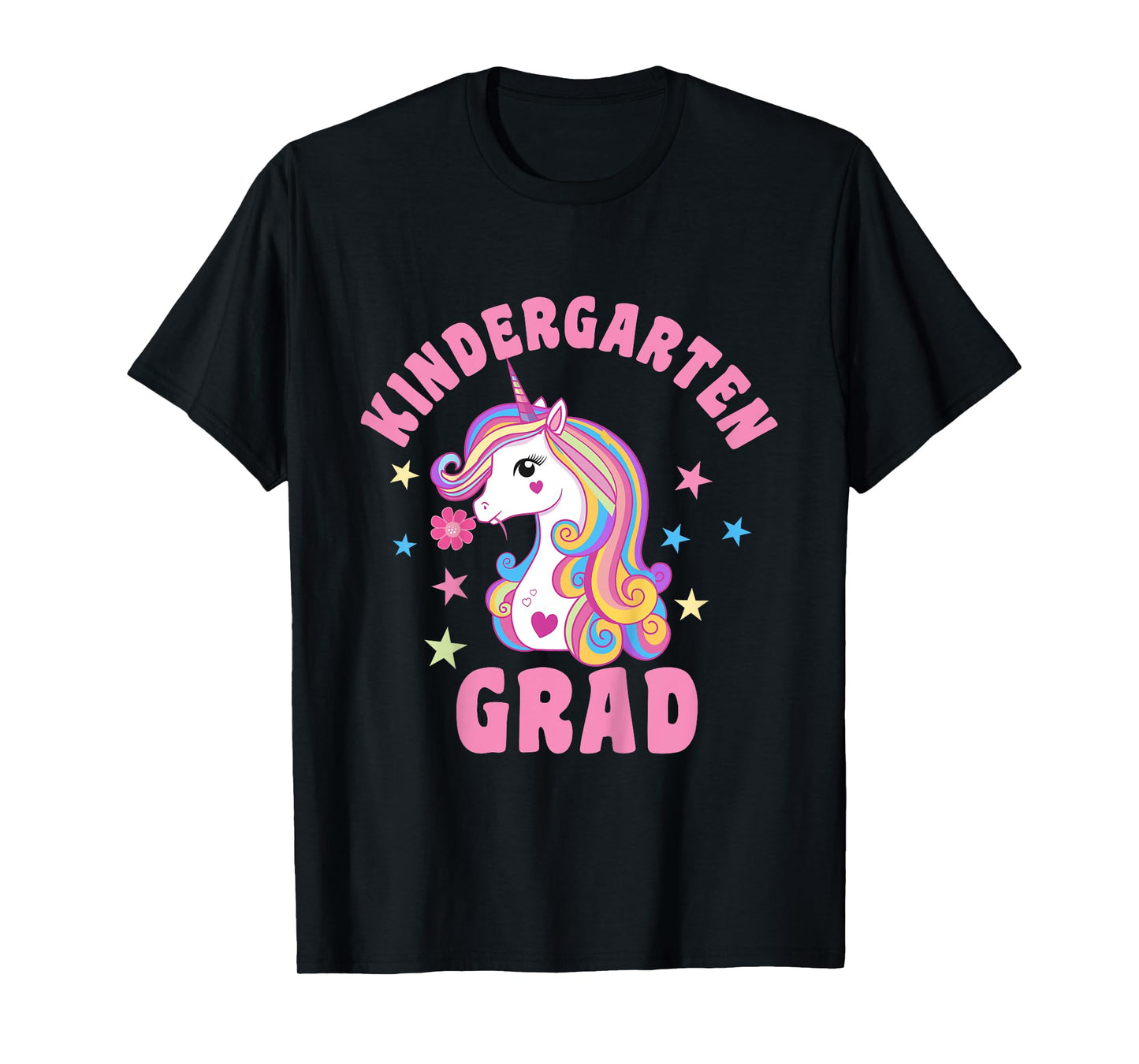 Kids Unicorn Kindergarten Grad Kindergarten Graduation T-Shirt