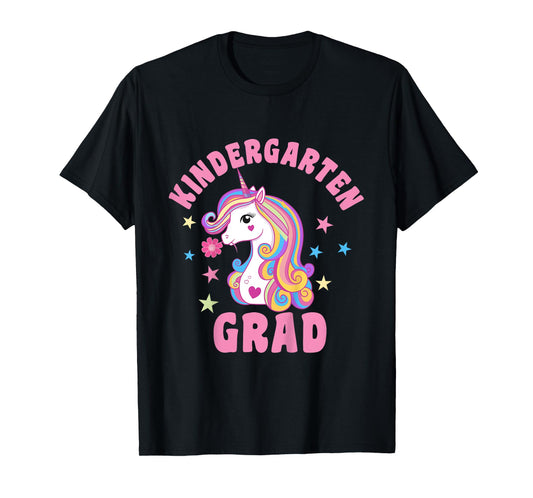 Kids Unicorn Kindergarten Grad Kindergarten Graduation T-Shirt