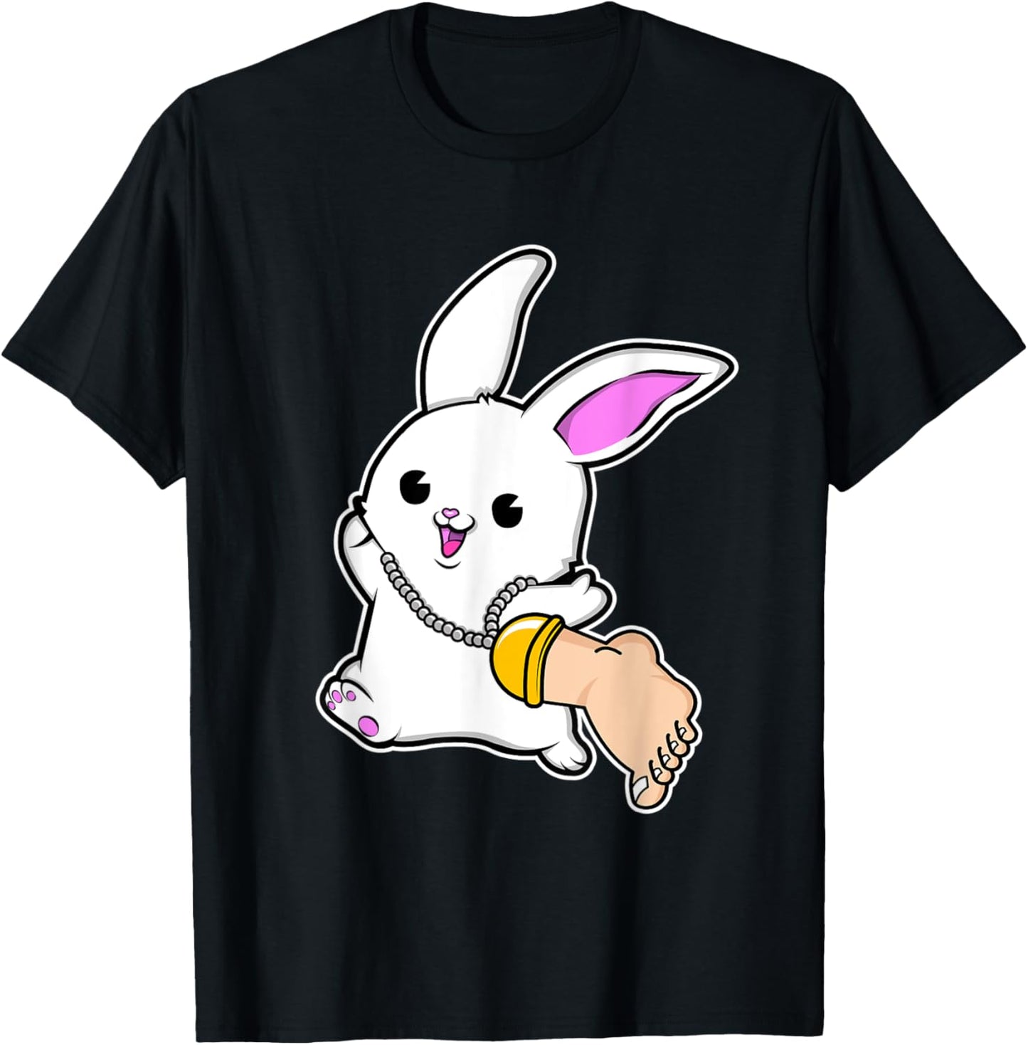 Funny Lucky Rabbits Foot Pun Bunny Lucky Charm T-Shirt