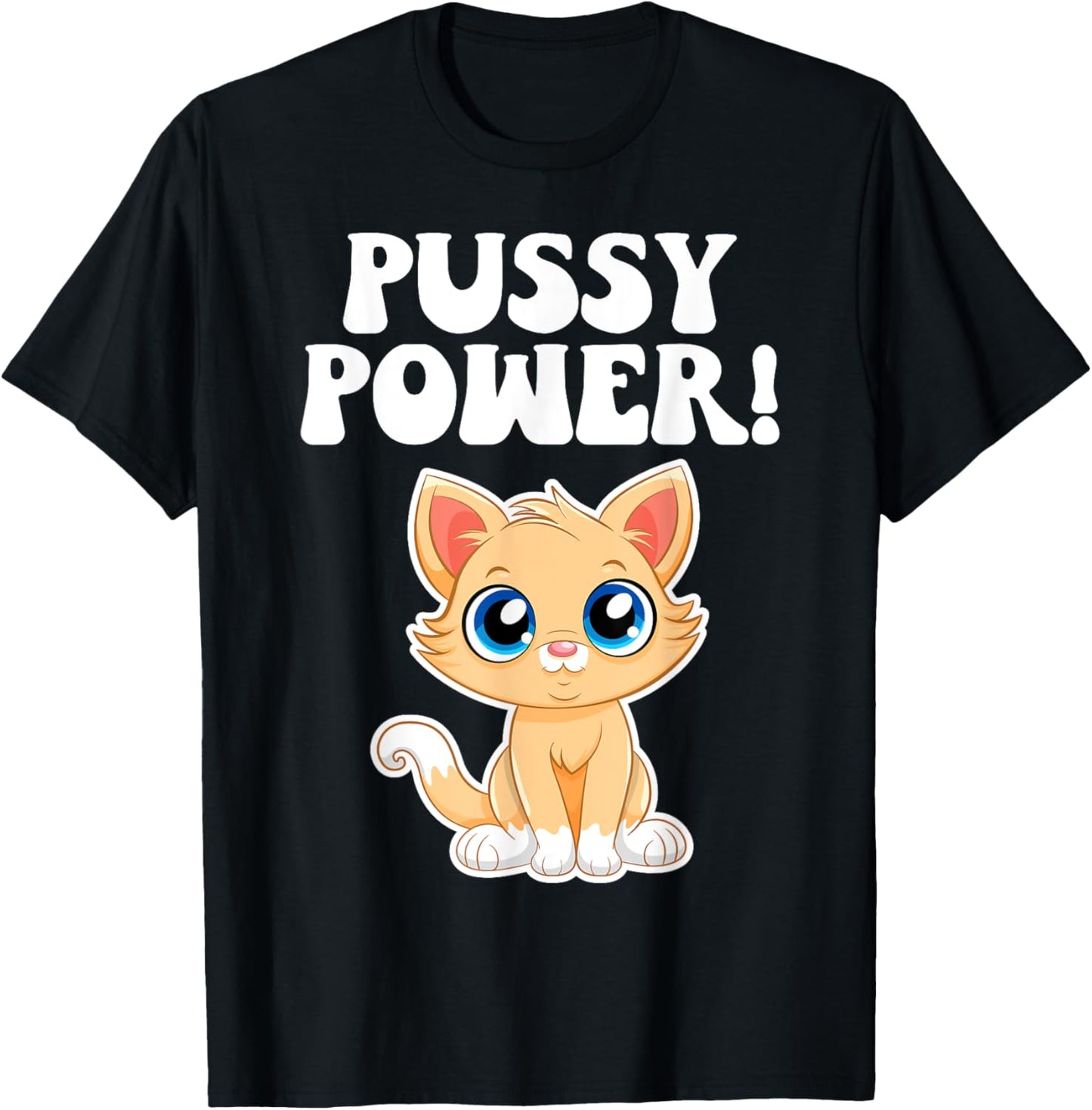 Power Pussy for Cat Lovers Empowered Women T-Shirt