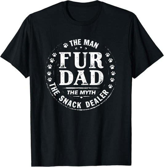 Dealer Fur Dad Funny Cat Dog Father 0CTC0M T-Shirt