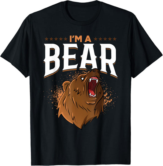Brown Bear Grizzly Animals - I ´m a Bear T-Shirt