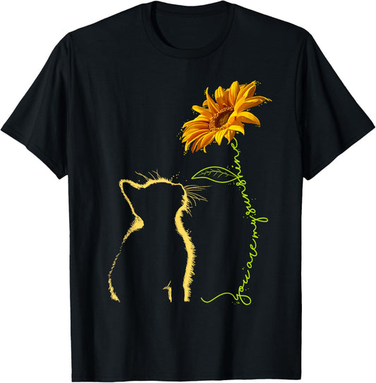 Cat You Are My Sunshine Tee - Cats T-Shirt Gift