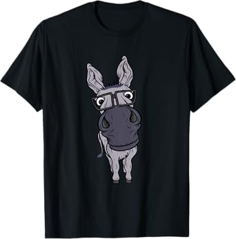 Funny Smart House Donkey Farm Horse Mule Pack Animal Donkey T-Shirt