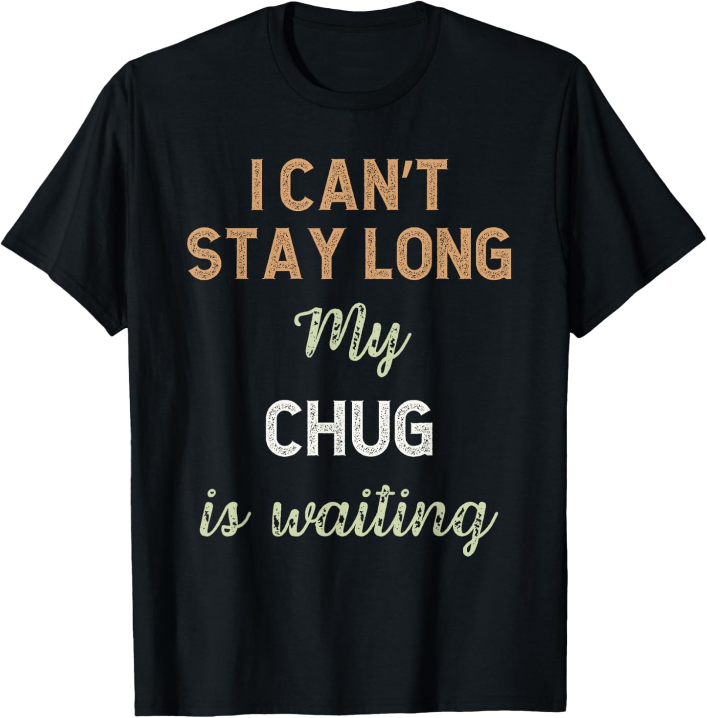 Cute Chug Dog Breed Owner Love Puppy T-Shirt