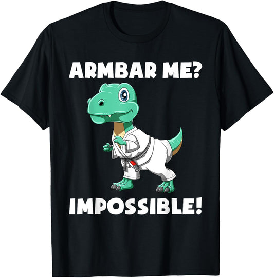 Brazilian Jiu Jitsu Funny Gift - BJJ and Grappling Dino T-Shirt