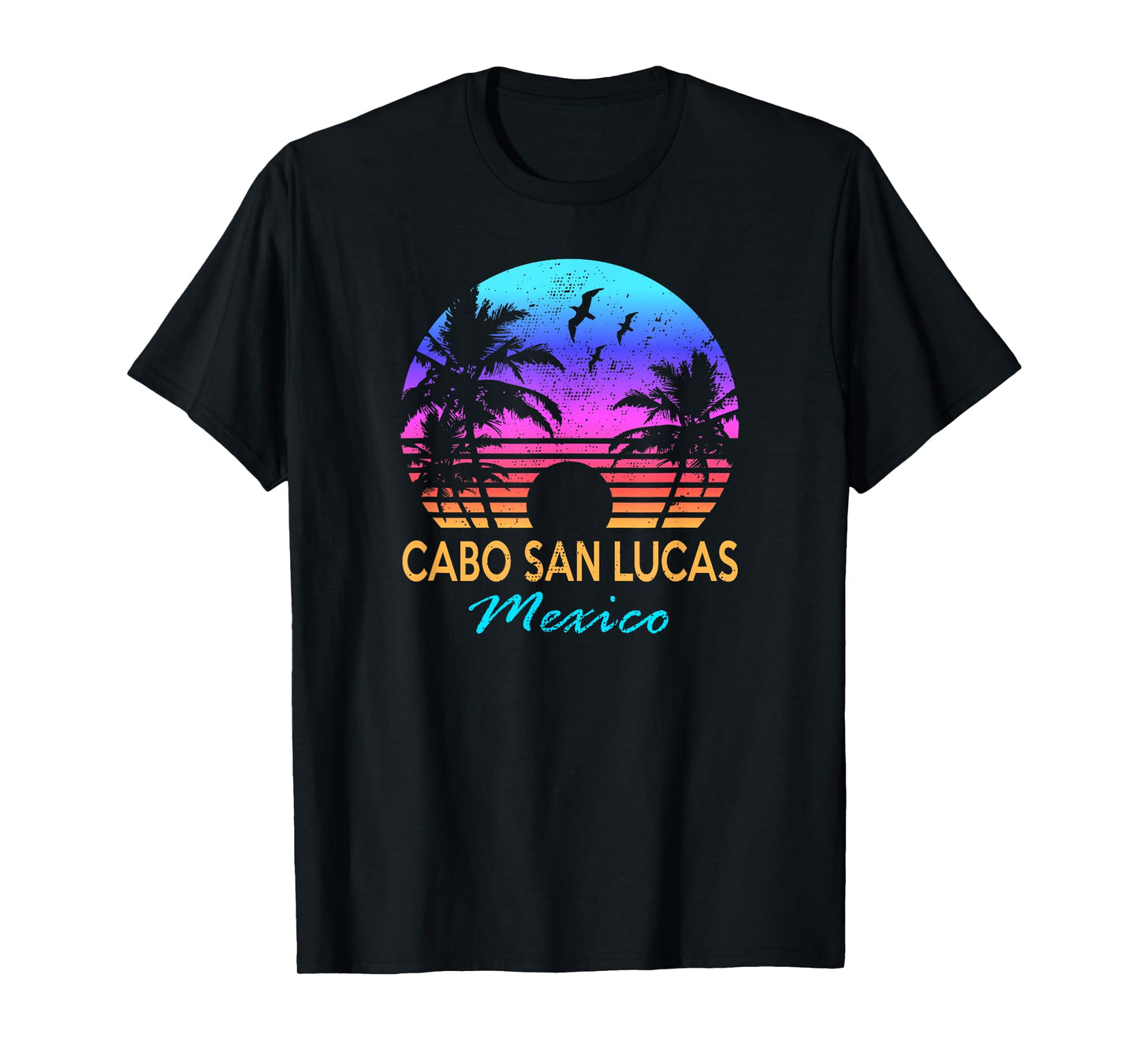 CABO SAN LUCAS MEXICO Beach Vacation Trip Vintage Graphic Men Women Girls Kids T-Shirt