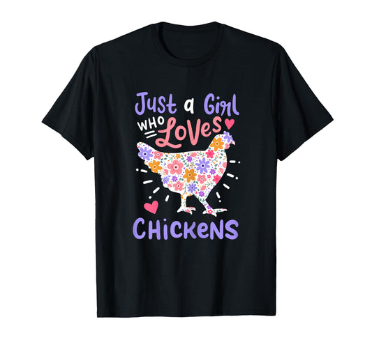 Chicken Hen Love Cute Funny Gift T-Shirt