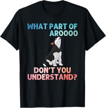 Husky Design For Men Women Siberian Husky Dog Husky Lover T-Shirt