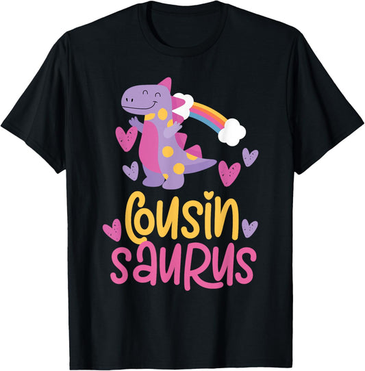 Cousin Saurus Rex Dinosaur Kids T-Shirt