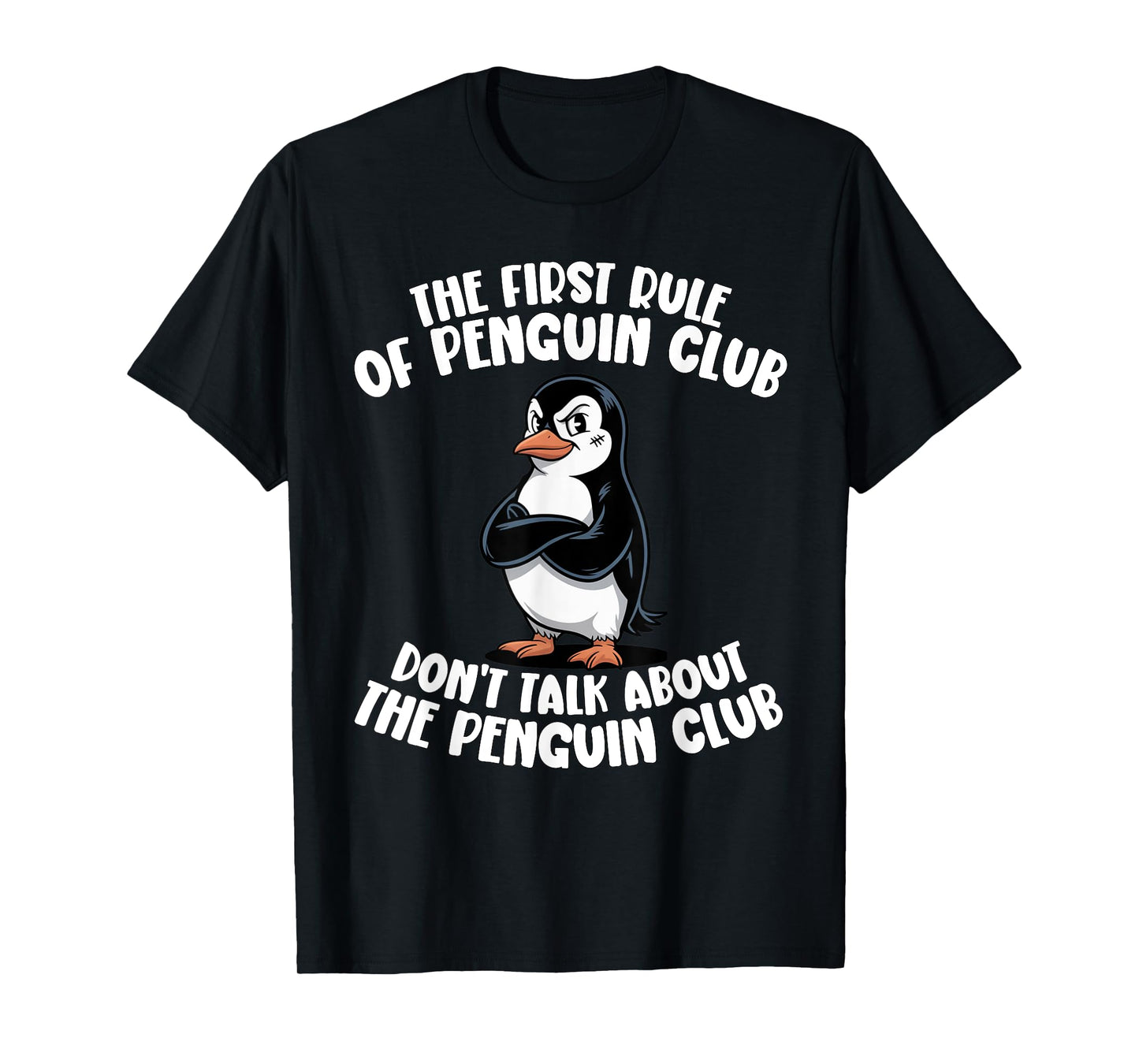 Funny Penguin Stuff Men Women Kids Penguin Club T-Shirt