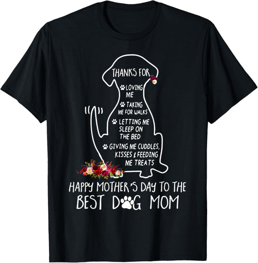 Happy Mother's Day Dog Mom T-Shirt