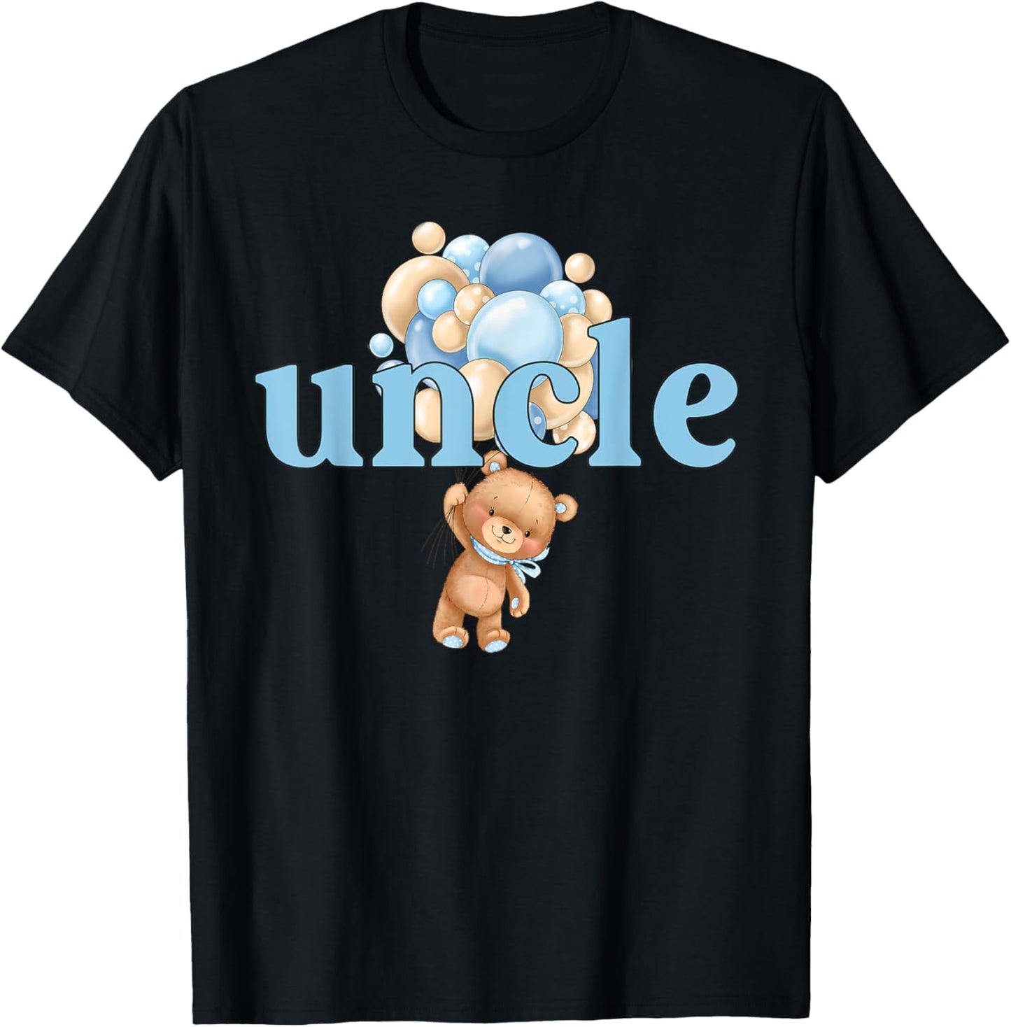 Uncle Teddy Bear 1st Birthday Boy Family Matching T-Shirt