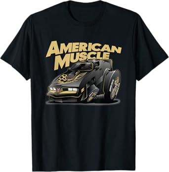American Muscle Hot Rod 400 Firebird Custom Car T-Shirt