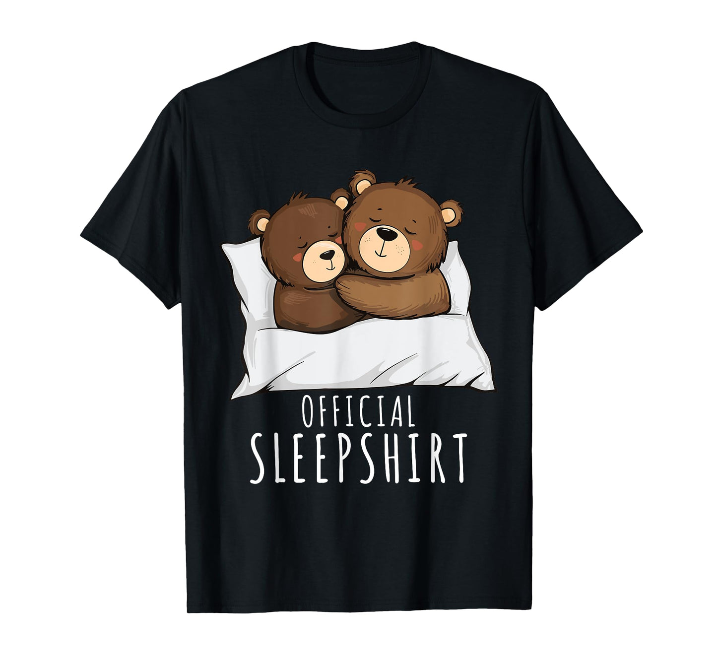 Couples Bear Pajama Official Sleepshirt Bears T-Shirt