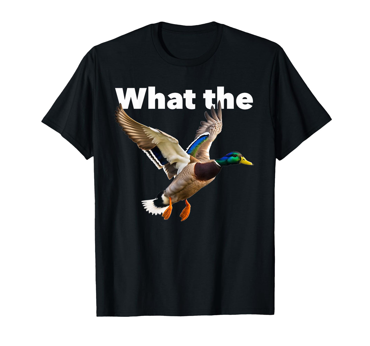 What the duck flying mallard T-Shirt