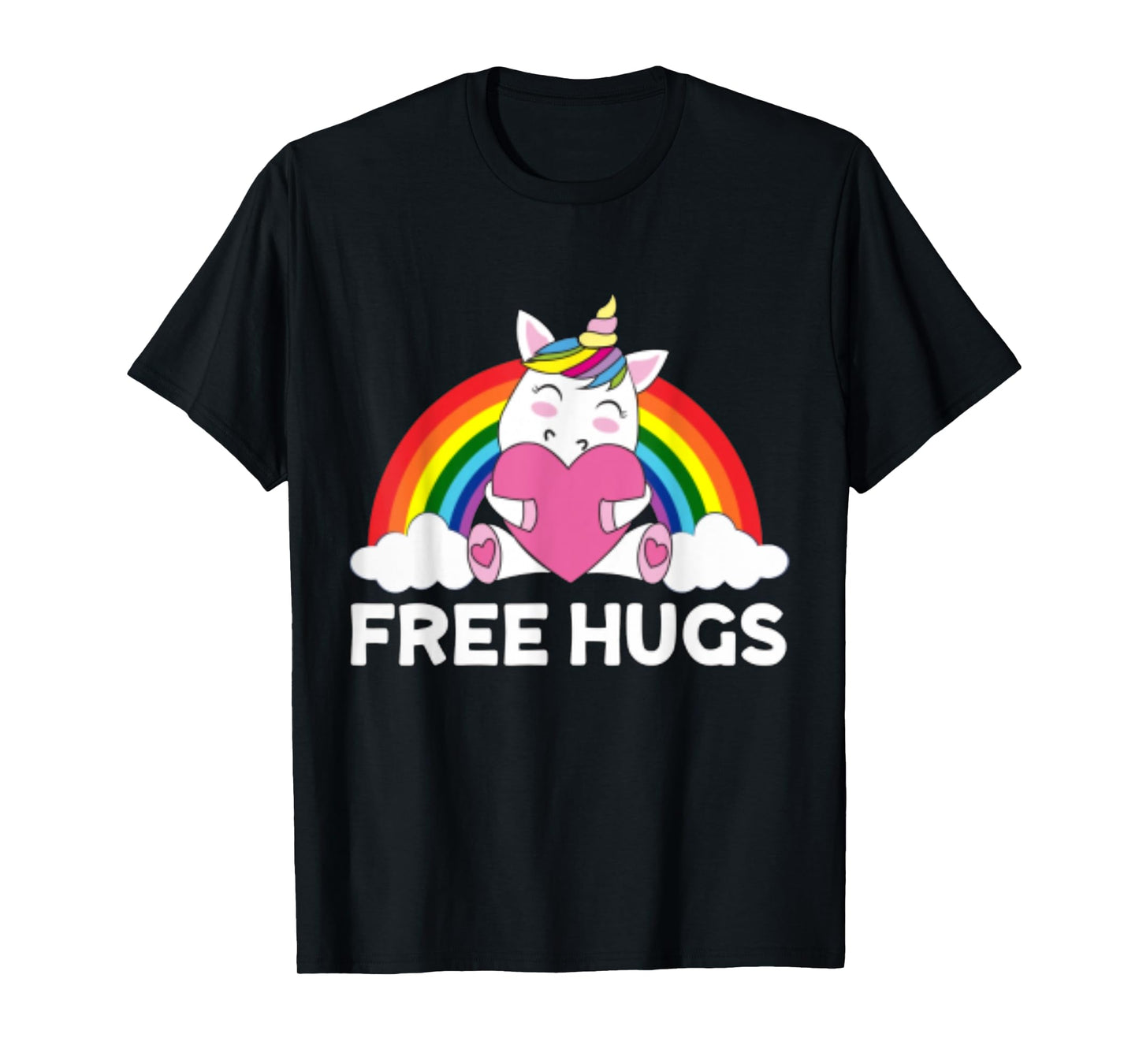 Free Hugs Unicorn T-Shirt