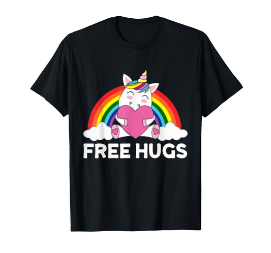 Free Hugs Unicorn T-Shirt