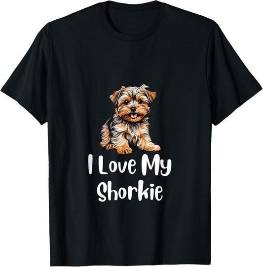 I Love My Shorkie Dog Lovers T-Shirt