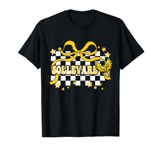 Sollevare Coquette Throwback Mascot School Spirit T-Shirt