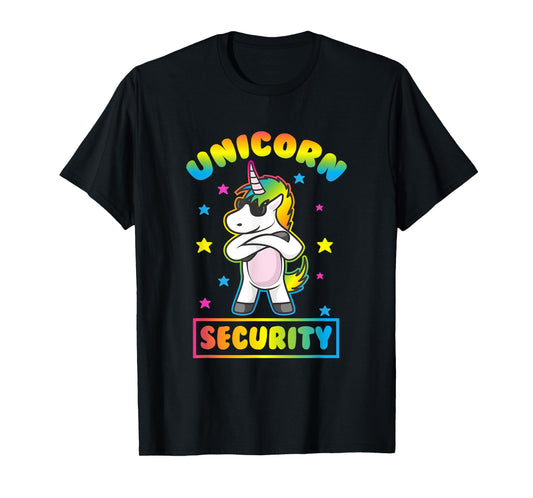 Unicorn Security Shirt Funny Unicorn Tee T-Shirt