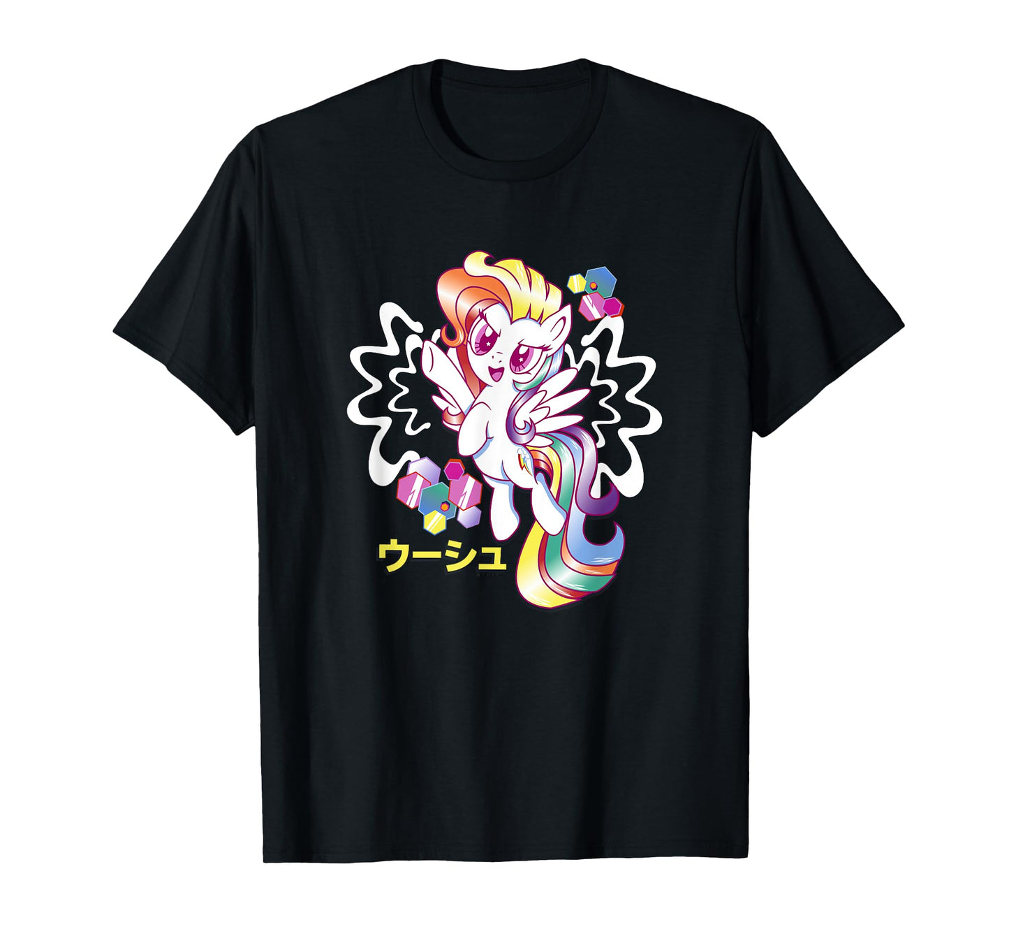 My Little Pony: Friendship Is Magic Rainbow Dash Kanji Logo T-Shirt