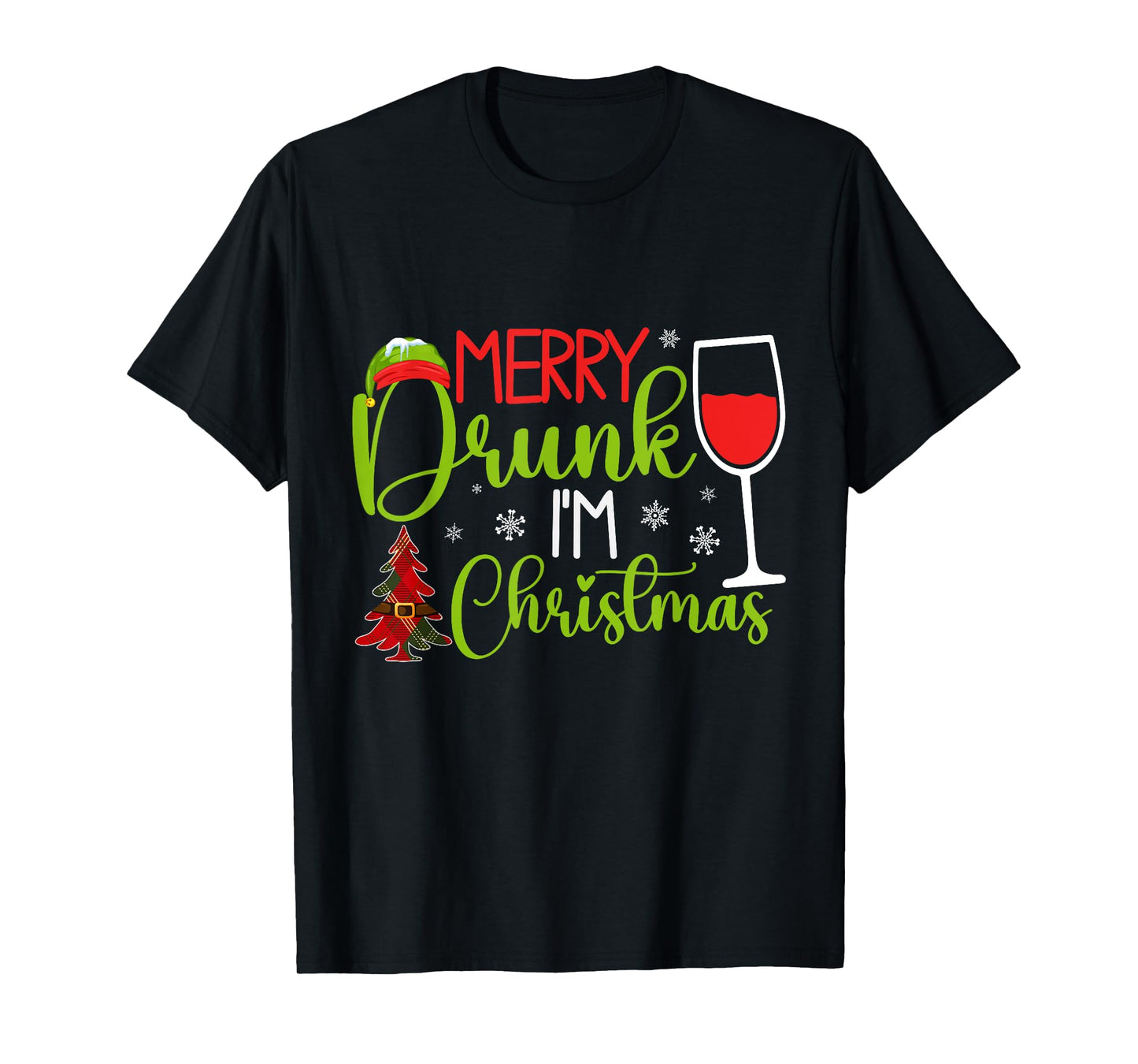 Merry Drunk I'm Christmas T-Shirt