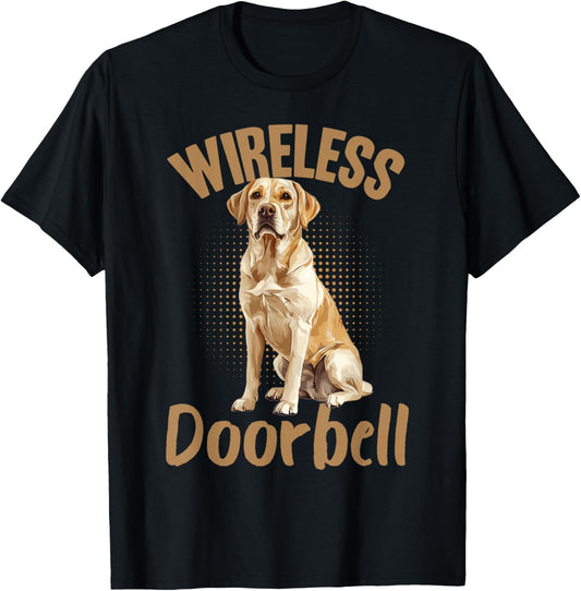 Labrador Retriever Dog Breed Wireless Doorbell T-Shirt