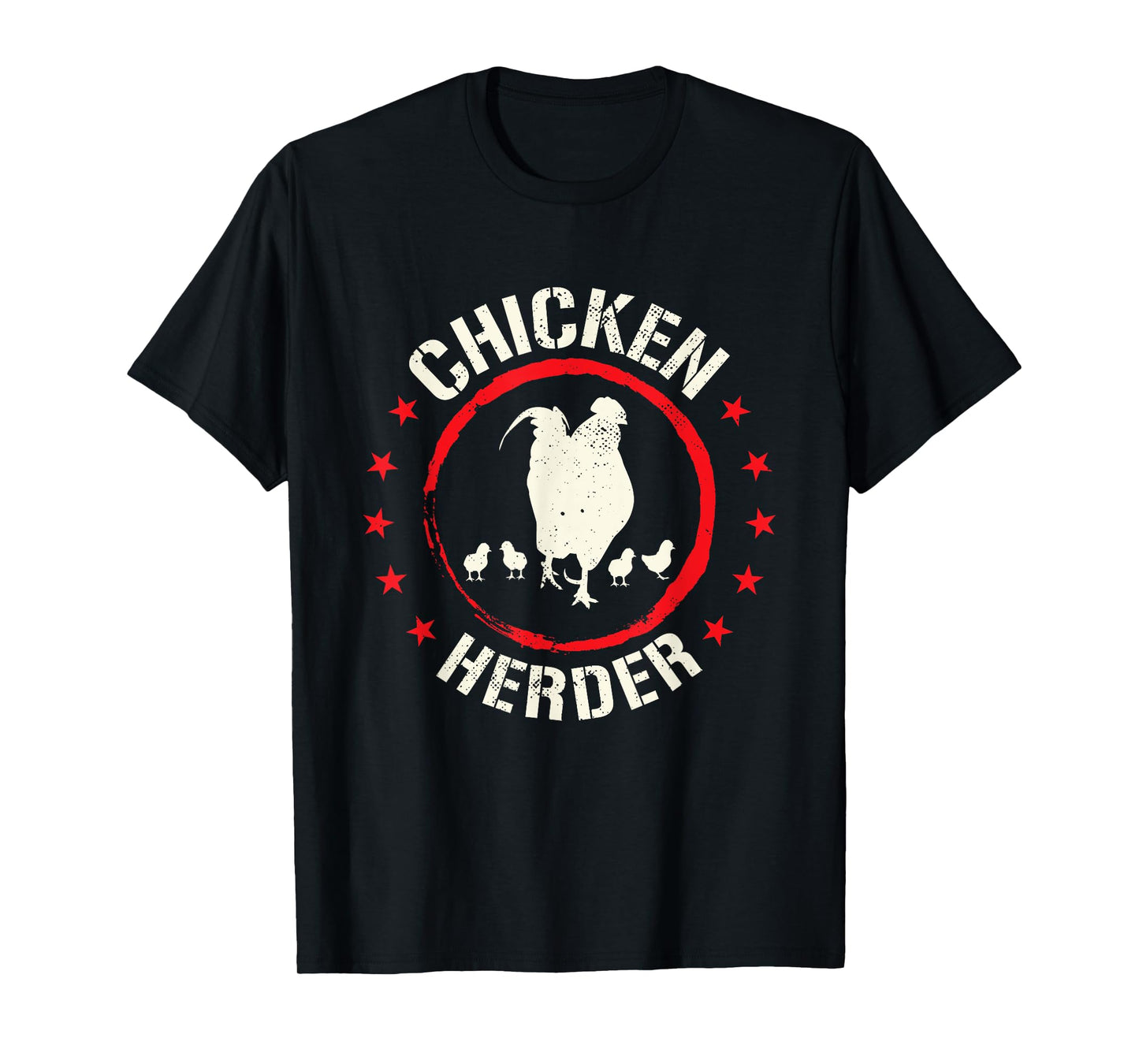 Funny Chicken Herder | Rooster With Chicken T-Shirt