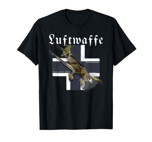 German Warbird I Junkers Ju 87 Stuka I WW2 Airplanes T-Shirt