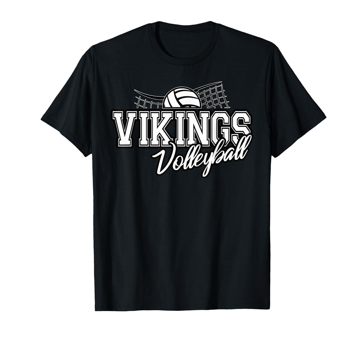 Vikings Volleyball Back to School Spirit T-Shirt