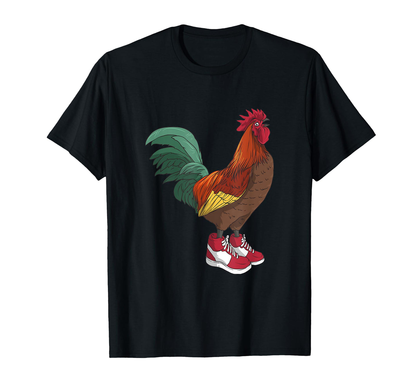 Chicken Wearing Sneakers Dank Meme T-Shirt